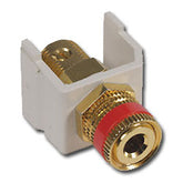 Hubbell SFSPG Screw Terminal Speaker Post Module - 3/8"
